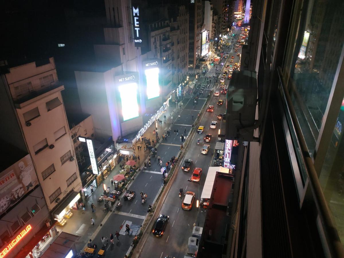 4 Ventanales Sobre La Avenida Corrientes Apartment Buenos Aires Bagian luar foto